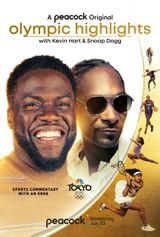 Key visual of Olympic Highlights with Kevin Hart and Snoop Dogg