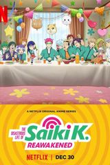 Key visual of The Disastrous Life of Saiki K.: Reawakened