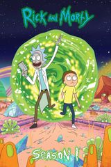 Key visual of Rick and Morty 1